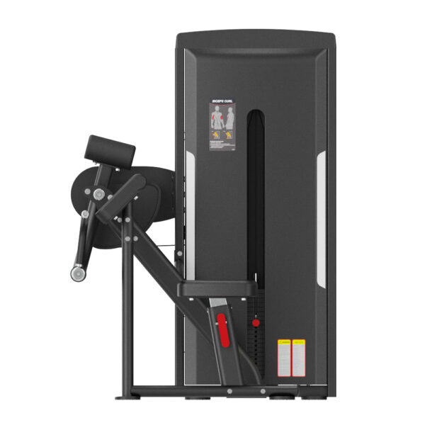 Alternative view of MA-06 – เครื่อง Biceps Curl Pin-Load – IVADE – เครื่องออกกำลังกาย บริหารกล้ามเนื้อหน้าแขน