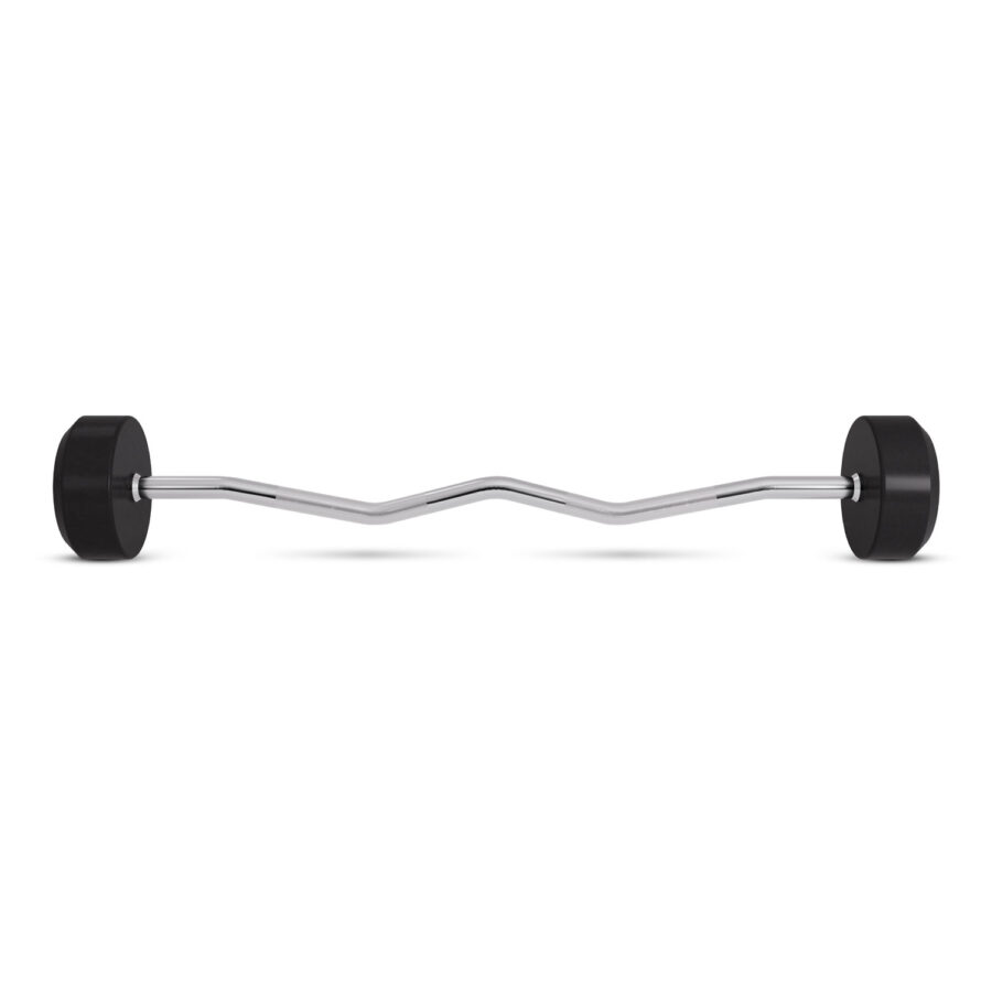 บาร์เบล แกนหยัก EZ หุ้มยาง IVADE ขนาด 30KG x 1 ชิ้น (MD3009-EZ) - Image 6