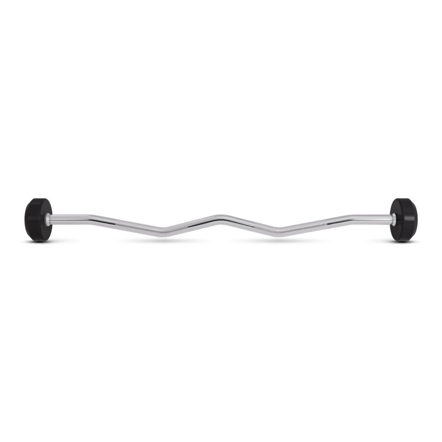 บาร์เบล แกนหยัก EZ หุ้มยาง IVADE ขนาด 7.5KG x 1 ชิ้น (MD3009-EZ) - Image 6