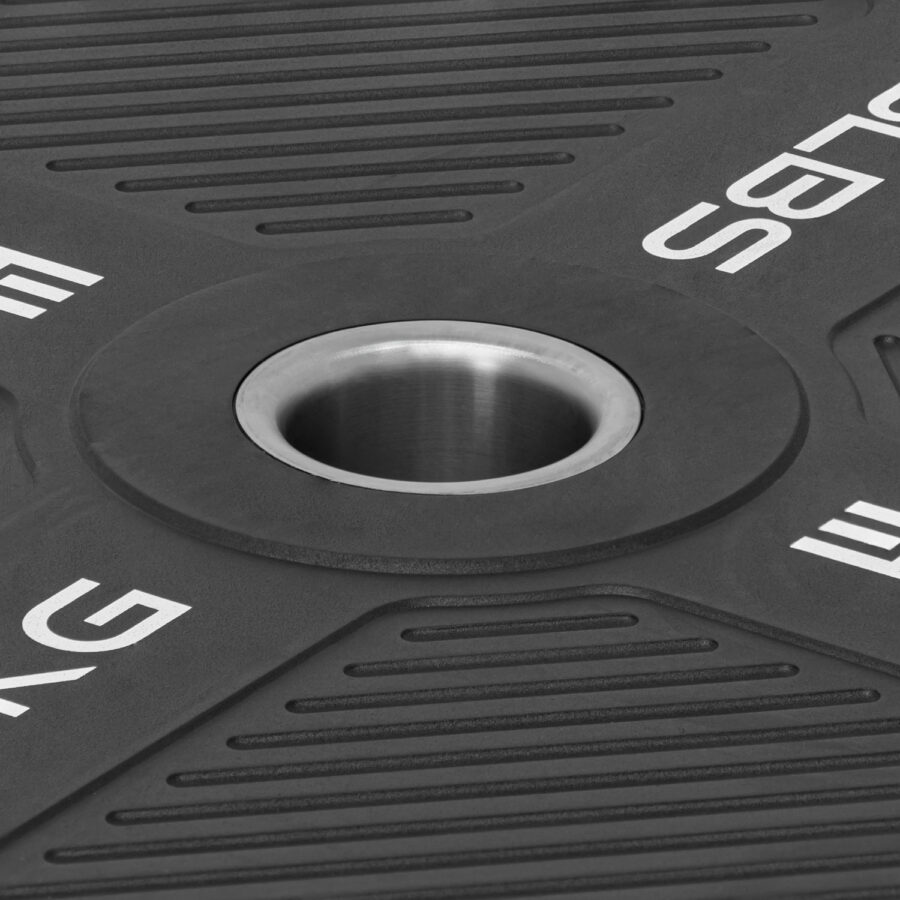 ชุดแผ่นน้ำหนัก 5-25KG x 2 แผ่น Bumper Plate (รูขนาด 2 นิ้ว) รุ่น MD1056 - Image 9