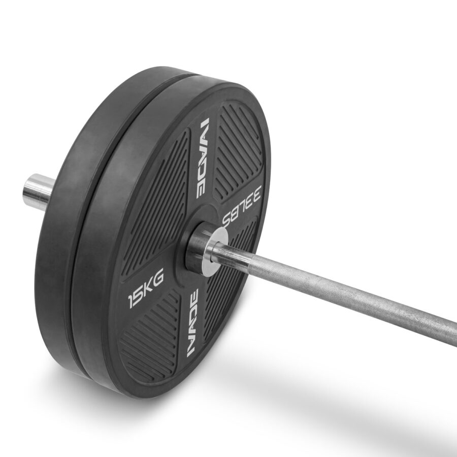 แผ่นน้ำหนัก 15KG x 2 แผ่น Bumper Plate (รูขนาด 2 นิ้ว) รุ่น MD1056 - Image 10