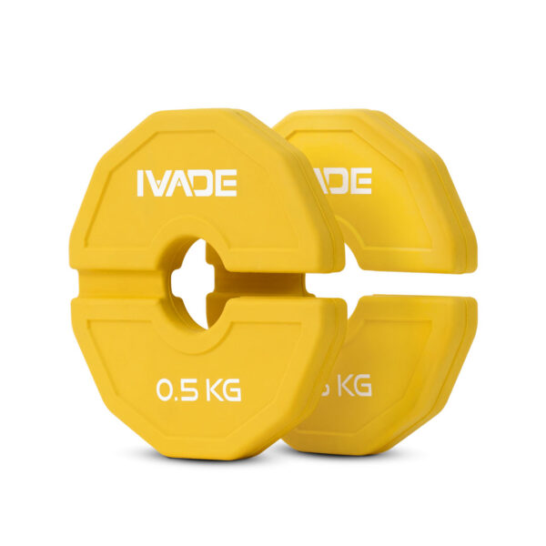 แผ่นน้ำหนัก Rubber Change Plate 0.5KG x 2 ชิ้น (MD1050)